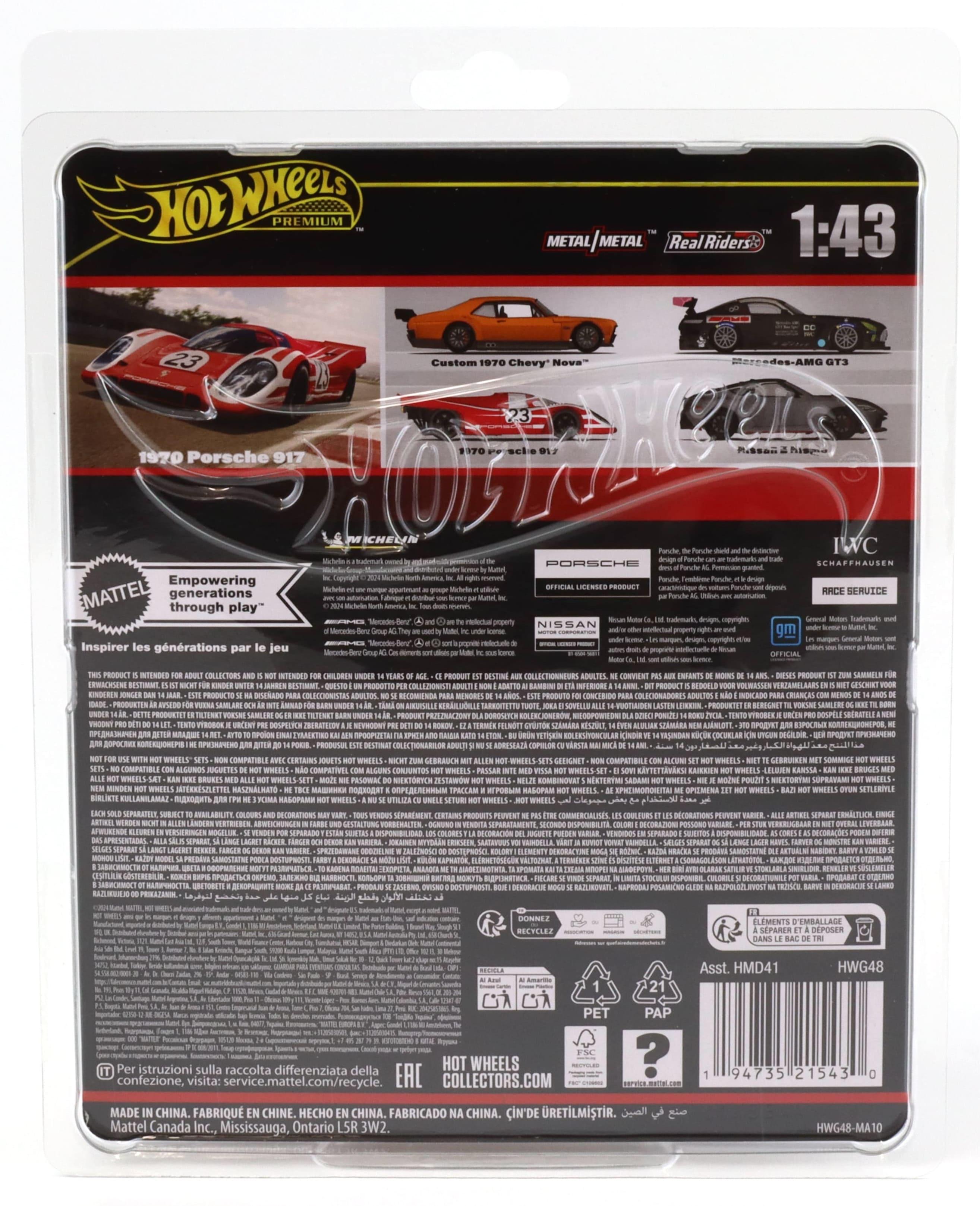 【Hot Wheels】限定 Porsche 917 Real Riders Hot Wheels Real Riders Porsche 917-K 2014 | eBay
