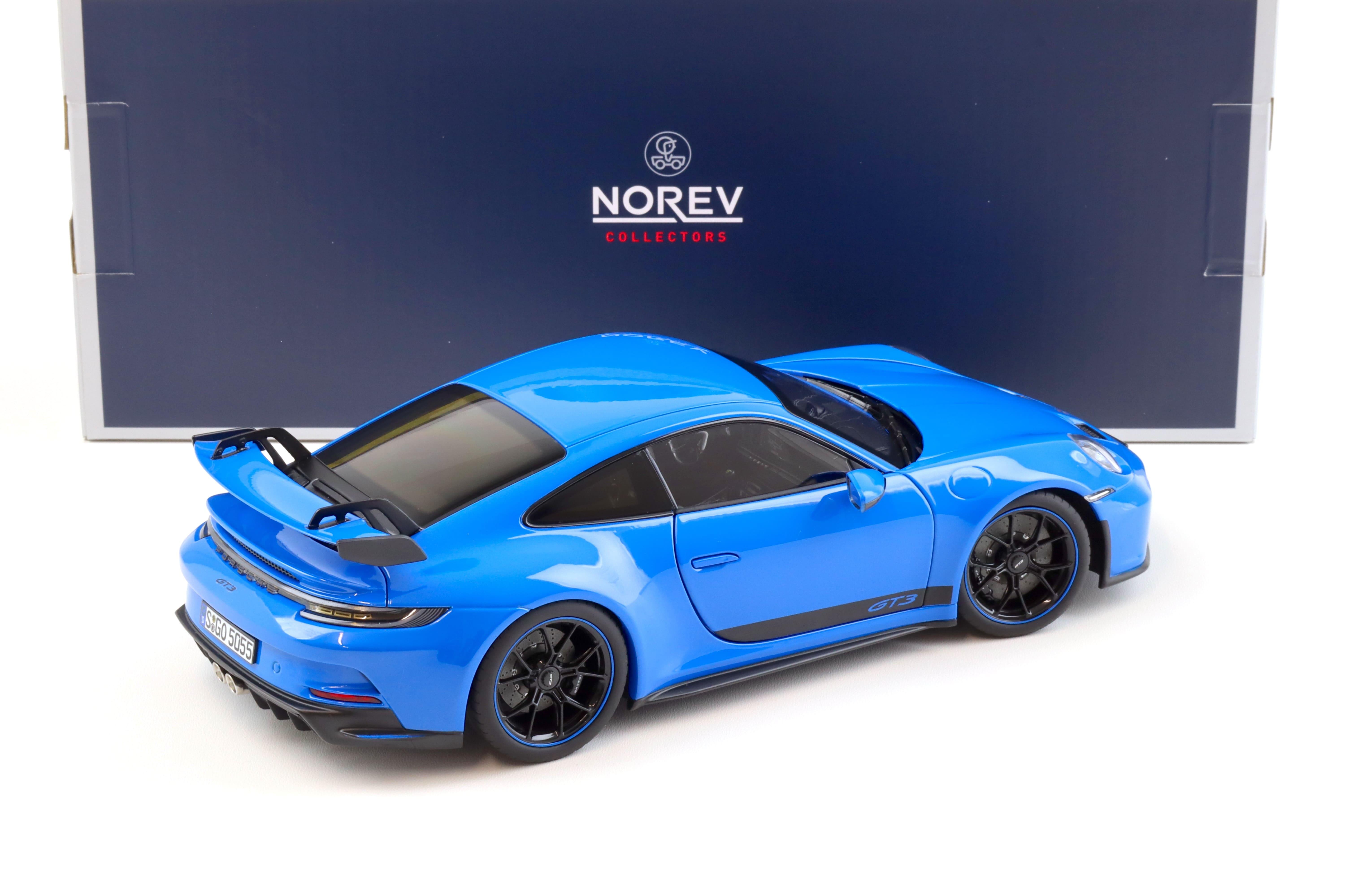 1:18 NOREV Porsche 911 (992) GT3 Coupe Shark Blue 2021 - Limited
