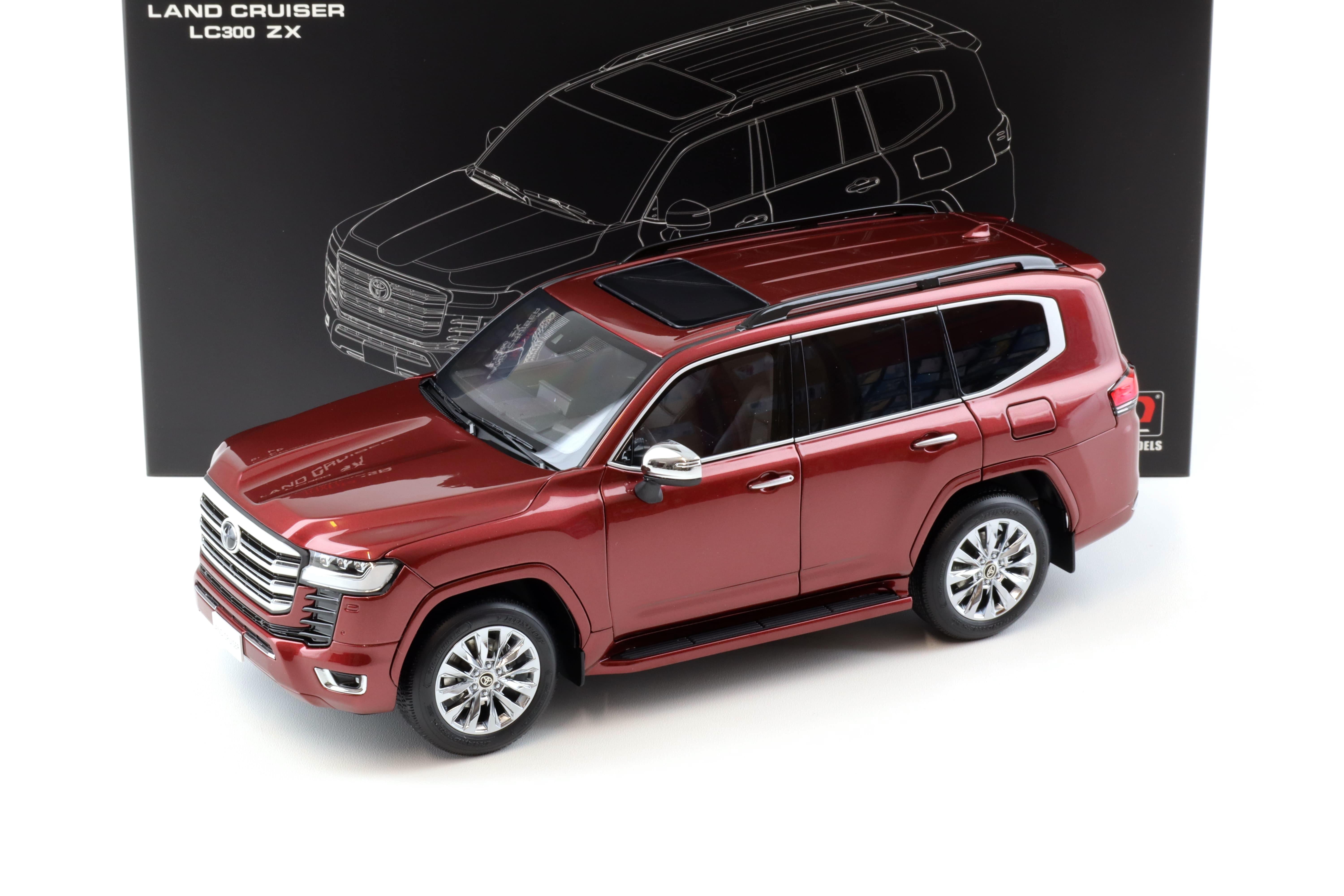 1:18 LCD Models Toyota Land Cruiser LC 300 ZX Grey Metallic