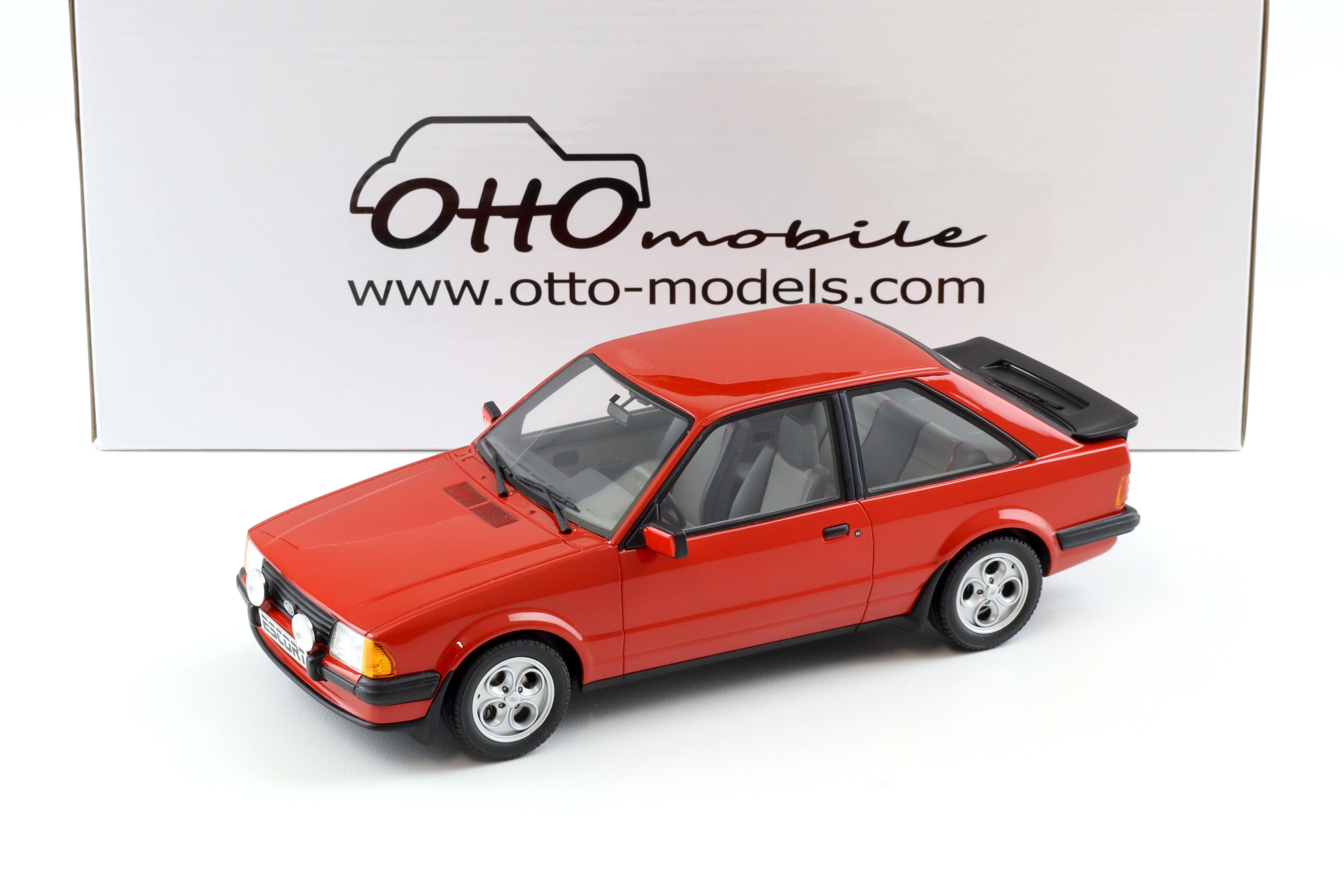 Mustang Voiture Modèle Réduit Ford Fiesta ST MK7 2016 Rouge 1:18 - Ottomobile, Résine, Boîte D'origine Mustang Miniature
